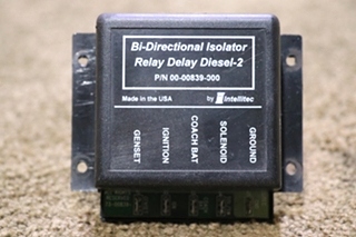 USED 00-00839-000 INTELLITEC BI DIRECTIONAL RELAY DELAY DIESEL 2