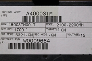 RV Chassis Parts Image