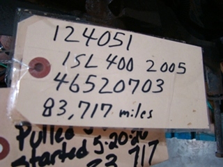 RV Chassis Parts Image